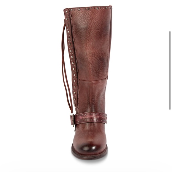 🦅🎁BNIB/NWT |•FREEBIRD BY STEVEN•| CONTOUR Boots in WINE Color - Picture 4 of 16